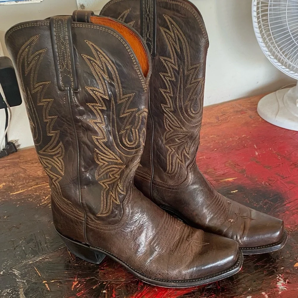 Lucchese | Shoes | Lucchese Corbin Snip Toe Mens Cowboy Boot 